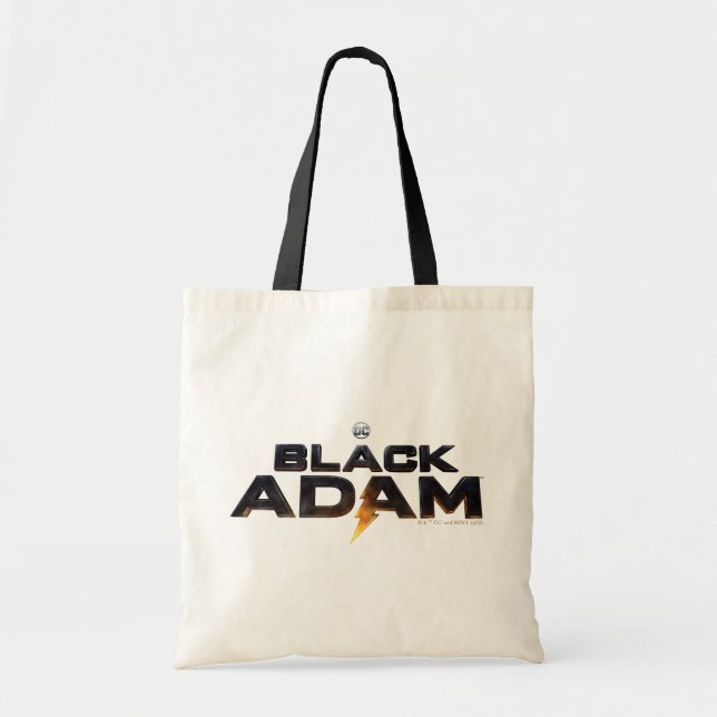 Tote Bag Logo théâtral Black Adam (Devant)