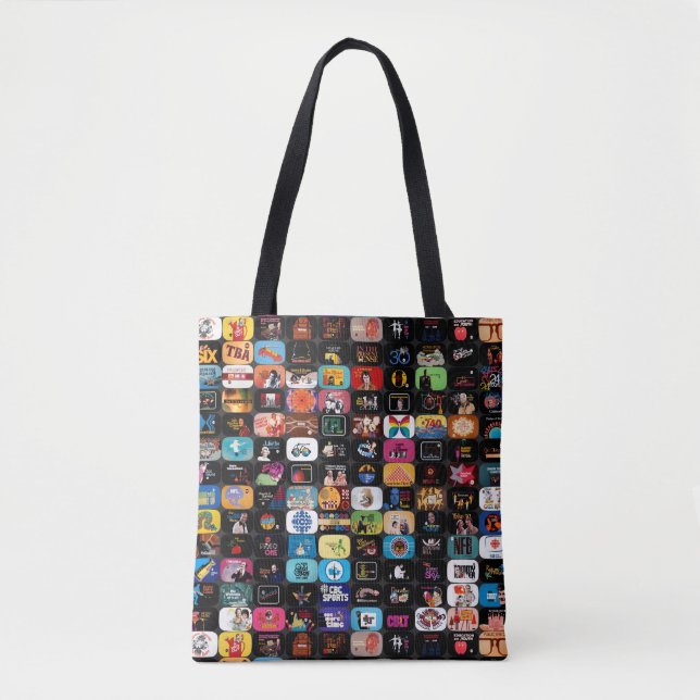 Tote Bag Logos et graphismes CBC (Devant)