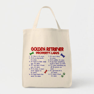 Tote Bag Lois 2 de propriété de golden retriever