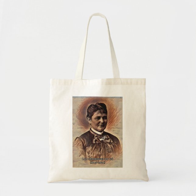 Tote Bag Lola Rodriguez de Tio (Devant)