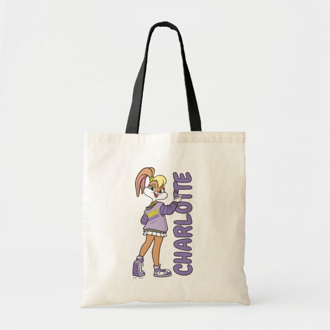 Tote Bag Lola TUNE SQUAD™ Varsity Heart (Devant)