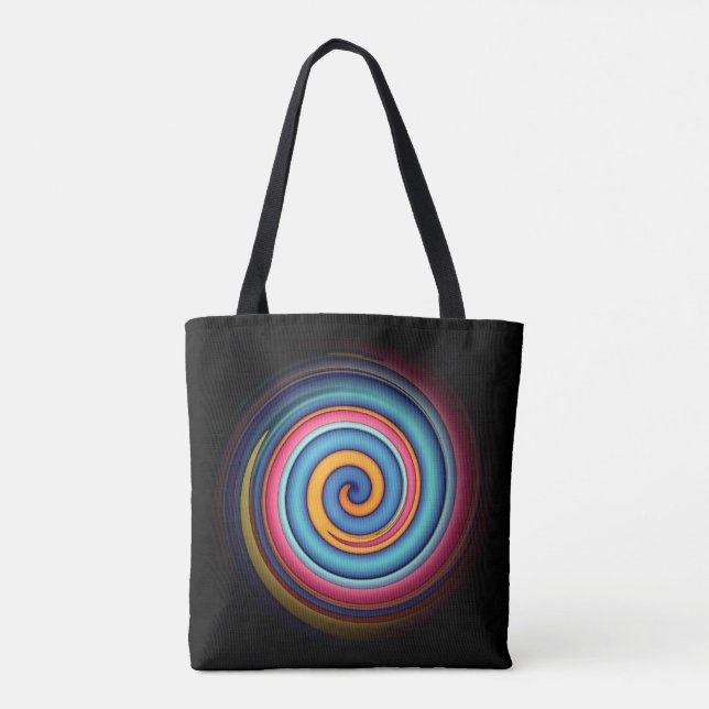 Tote Bag Lollipop Abstraite (Dos)