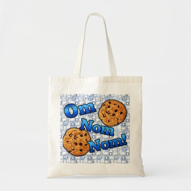 Tote Bag L'OM Nom Nom, biscuits d'amour de Meme (Devant)