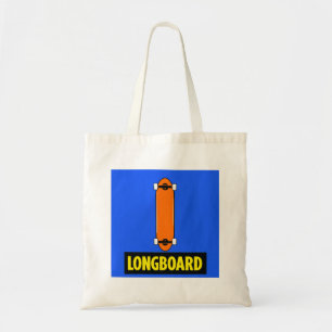Tote Bag Longboard Minimaliste