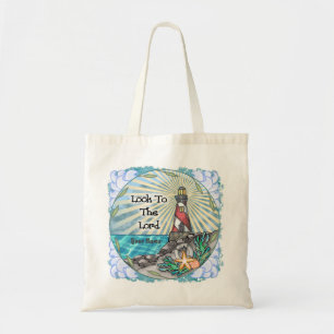 Tote Bag Look Lighthouse Christian