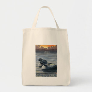 Tote Bag Loon commun du New Hampshire