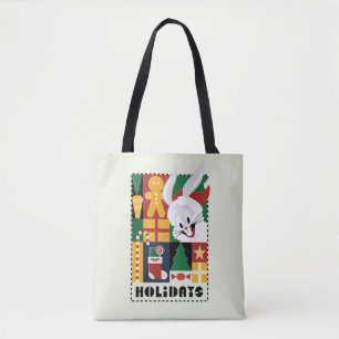 Tote Bag LOONEY TUNES™ BUGS BUNNY™ Holidays Badge