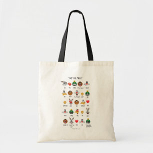 Tote Bag LOONEY TUNES™ Tableau d'Emoji