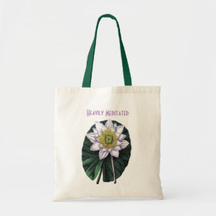 Tote Bag Lotus Drôle Très Médité