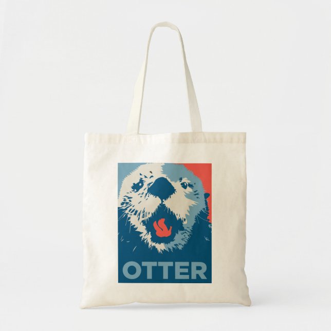 Tote Bag Loutre Fourre-tout (Devant)