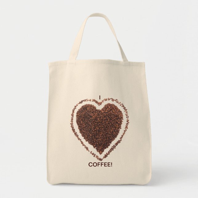Tote Bag Love Coffee (Devant)