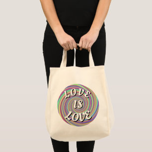 Tote Bag Love Is Love Fierté