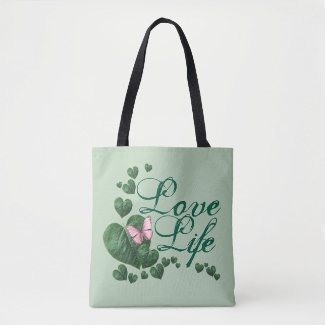 Tote Bag Love life (Devant)