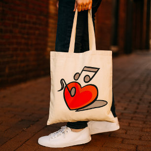 Tote Bag Love Music