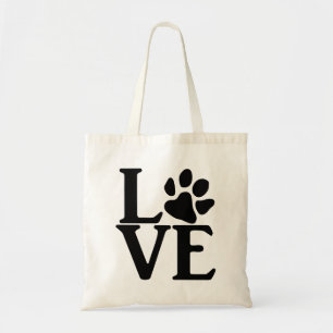 Tote Bag Love Paw Classic