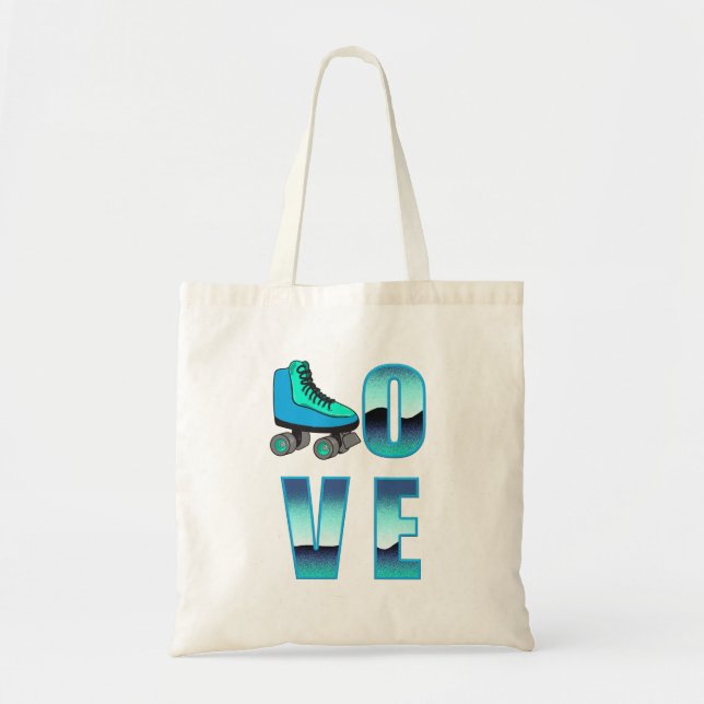 Tote Bag Love Skating (Devant)