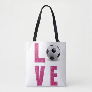 Tote Bag Love Soccer