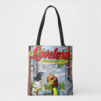 Tote Bag Lovelorn Betrayal Romance Comics Vintages