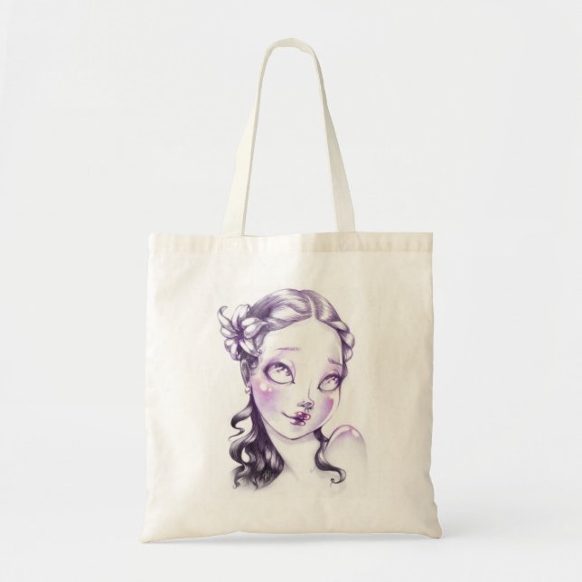 Tote Bag Lovely face (Devant)