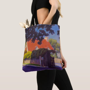 Tote Bag Lovely Home in Maine