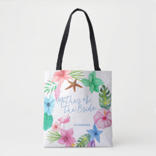 Tote Bag Luau mère mariage tropicale de la mariée