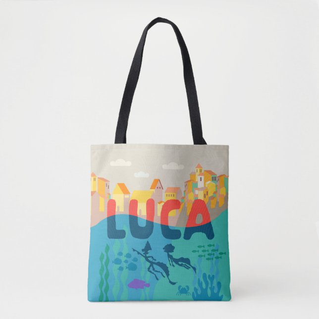 Tote Bag Luca | Ci-dessus et ci-dessous avec Alberto & Luca (Devant)