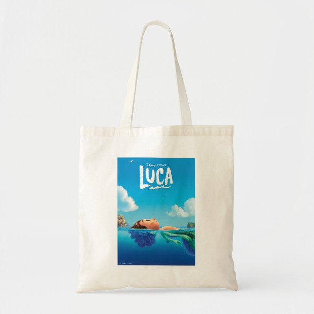 Tote Bag Luca | Poster Théâtral Luca Monster Humain & Mer (Devant)