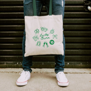 Tote Bag Lucky Charm Jour de la Saint Patrick Lucky Clover
