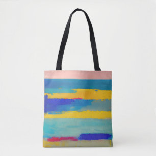 Tote Bag "Lullabie à la citronnelle" Art Abstrait