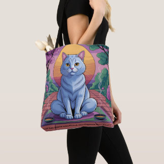 Tote Bag Lumière féline