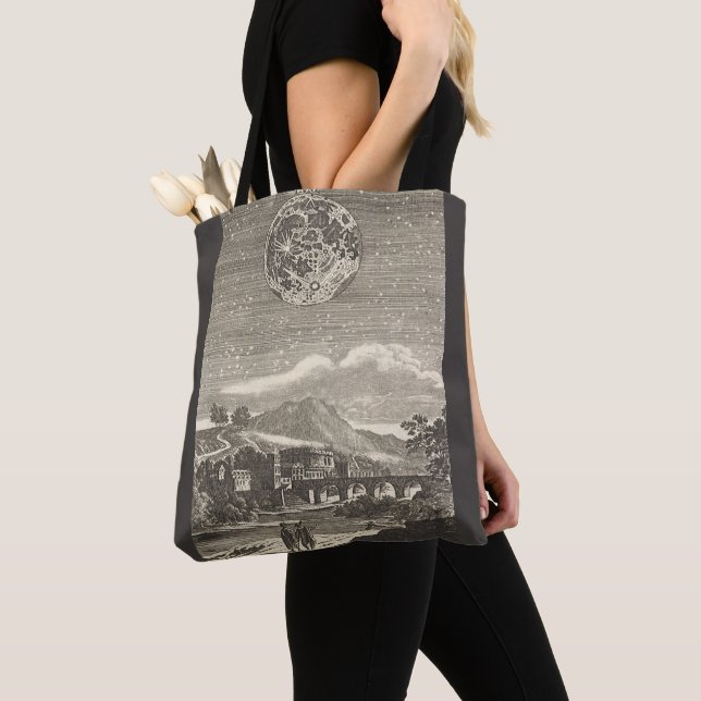 Tote Bag Lune d'époque de la Renaissance par Allain Mallet (De près)