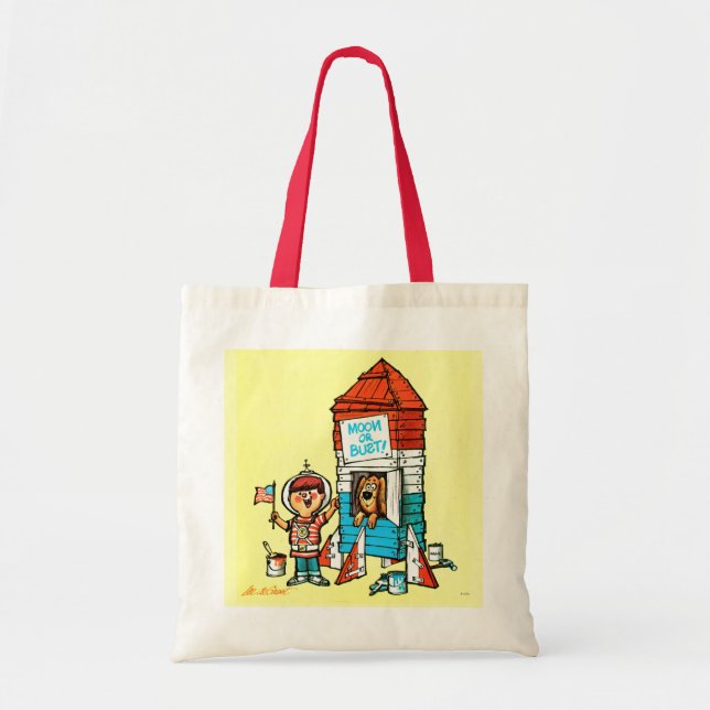 Tote Bag Lune ou buste ! (Devant)
