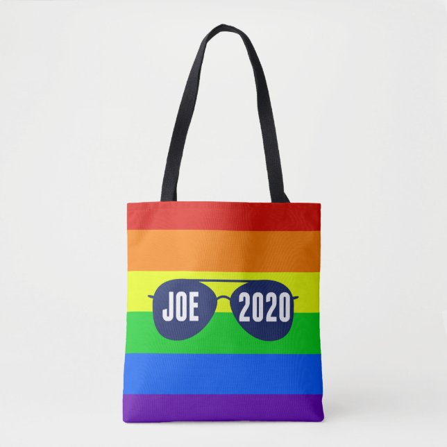Tote Bag Lunettes de soleil arc-en-ciel Joe 2020 (Devant)