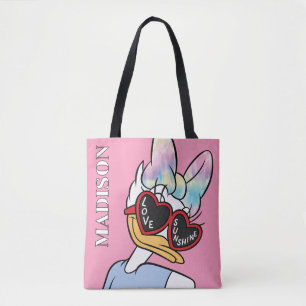 Tote Bag Lunettes de soleil rétro "Love Sunshine" Daisy Gra