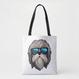 Tote Bag Lunettes sobres Lhasa Apso Classic T-shirt