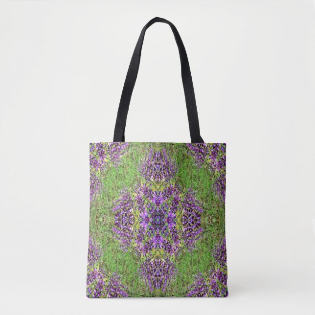Tote Bag Lupines&Lace... (Devant)