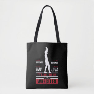 Tote Bag Lutteur luttant le cadeau mignon pour le lutteur