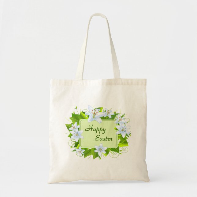 Tote Bag Lys de Pâques (Devant)