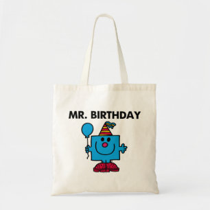 Tote Bag M. Anniversaire Joyeux ballon d'anniversaire