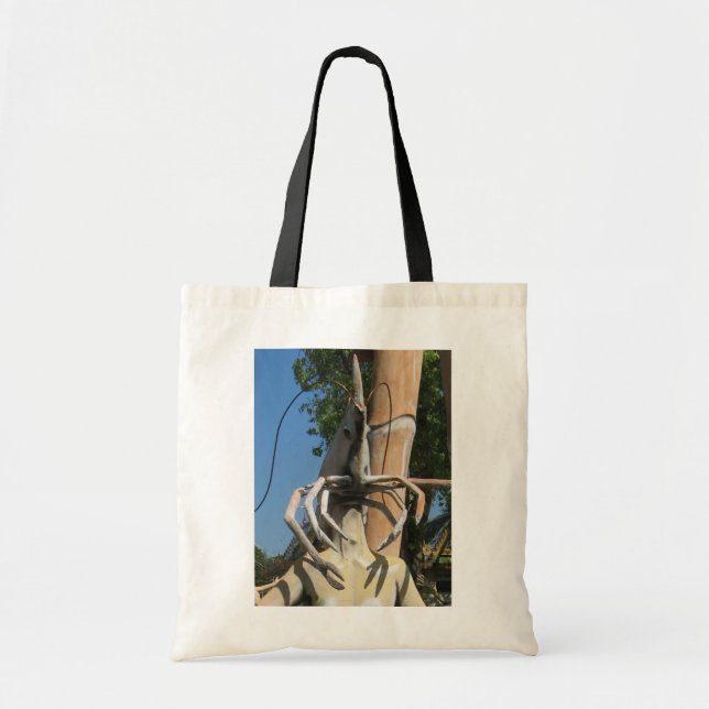 Tote Bag M. Crustacean AKA Tête de homard ... Enfer bouddhi (Devant)