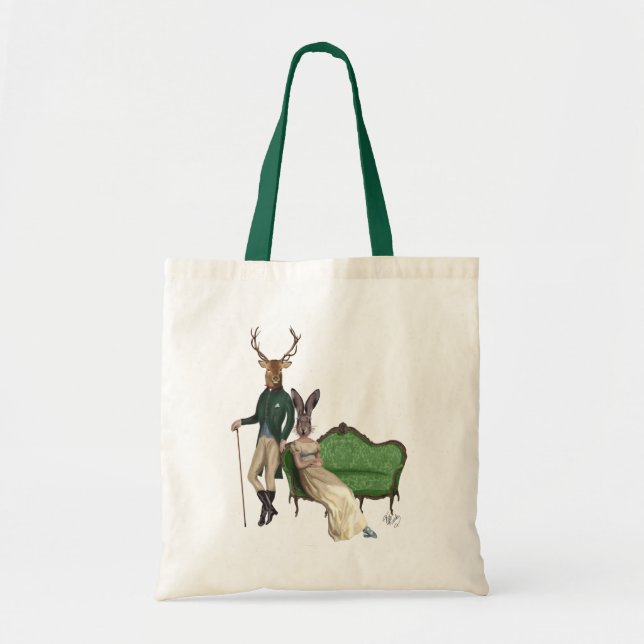 Tote Bag M. Deer et Mme Rabbit (Devant)