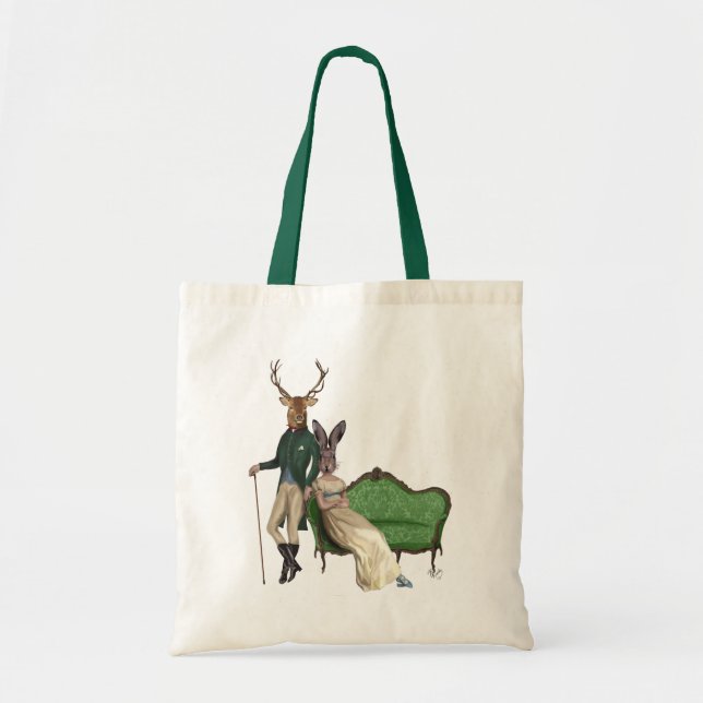 Tote Bag M. Deer et Mme Rabbit 2 (Devant)