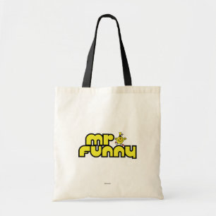 Tote Bag M. Funny Lettres jaunes
