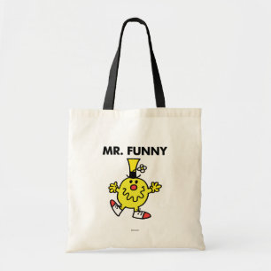 Tote Bag M. Funny   Visage drôle