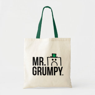 Tote Bag M. Grumpy Tête de regard sur le nom