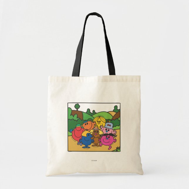 Tote Bag M. Men & Little Miss Fête des Mères (Devant)