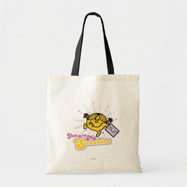 Tote Bag M. Men Little Miss "Vous Êtes Mon Soleil" (Devant)