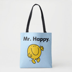 Tote Bag M. Men   M. Happy Est Toujours Heureux