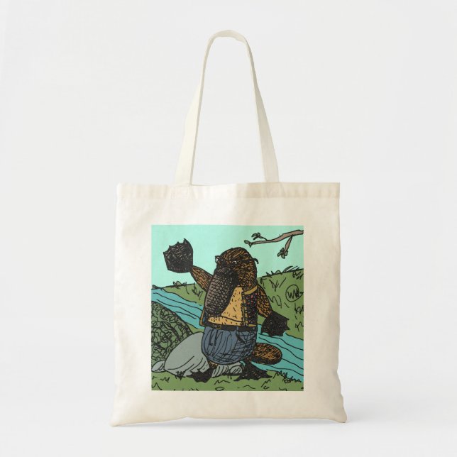 Tote Bag M. Platypus Fourre-tout (Devant)