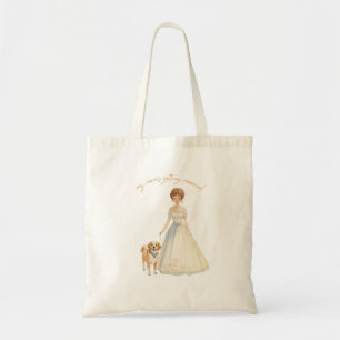 Tote Bag Ma mère se marie Design   Chien de mariage